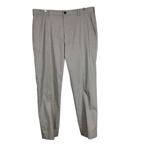 BROOKS BROTHERS Clark Fit Chino Pants Men's 38 X 32 Flat Front Trouser Patterned